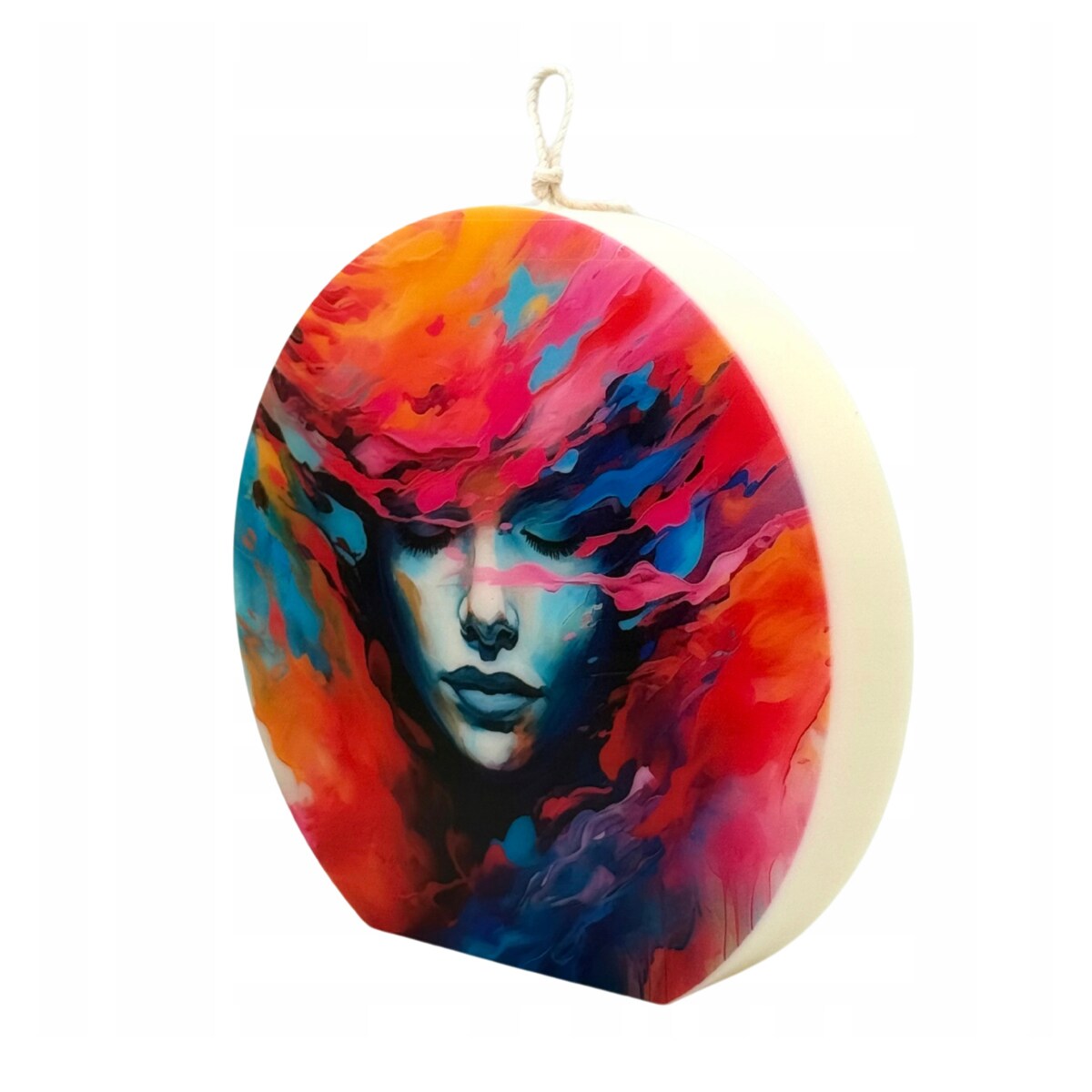 Świeczka Sojowa Prezent dla Żony Teściowej Świeca Ozdobna Bezzapachowa