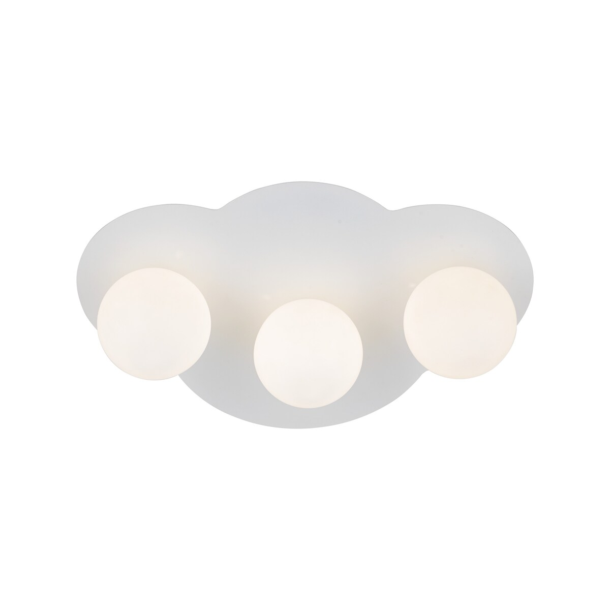 Lampa sufitowo-ścienna TK Lighting CLOUD NEW WHITE 11264 biała 3xG9 nowoczesna do salonu sypialni kuchni