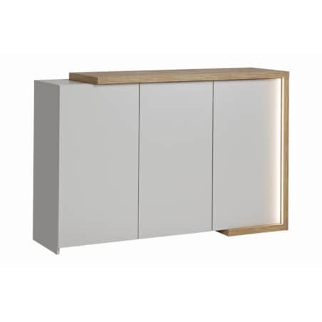 Komoda DASAR 150 3D dąb artisan/kaszmir