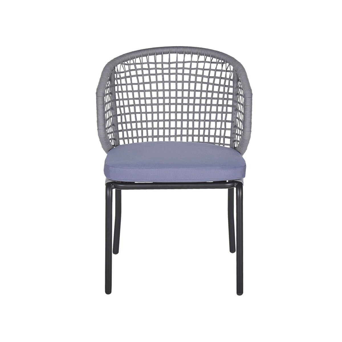 Zestaw mebli balkonowych z poduszkami PALMI Metal Szary