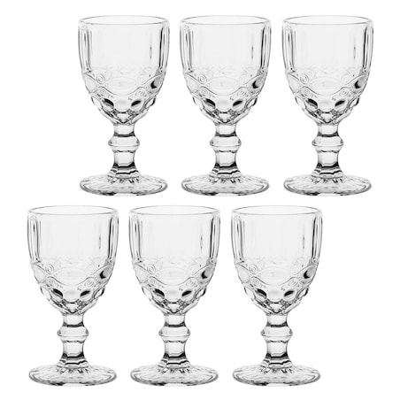 Zestaw 6 kieliszków Barberino - Przezroczysty, 250 ml