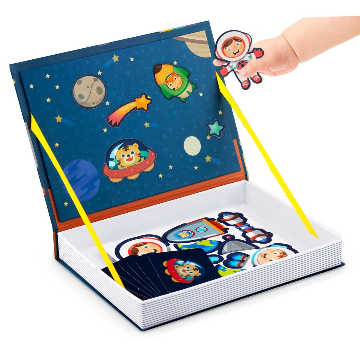 Książka magnetyczna Ricokids RK-770 edukacyjna puzzle układanka kosmos 777001