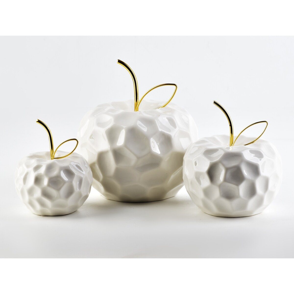 APPLE Figura jabłko 14,5xh15cm