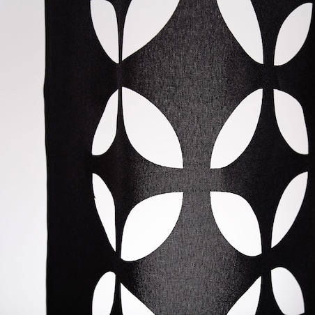 Zasłona "4leaves" wycinana laserowo 140x250 cm na przelotki