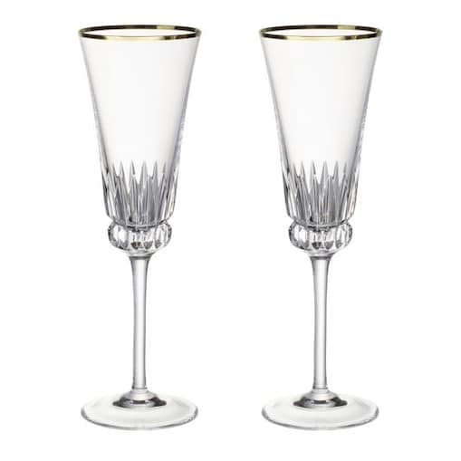 Zestaw 2 kieliszków do szampana Grand Royal Gold Villeroy & Boch