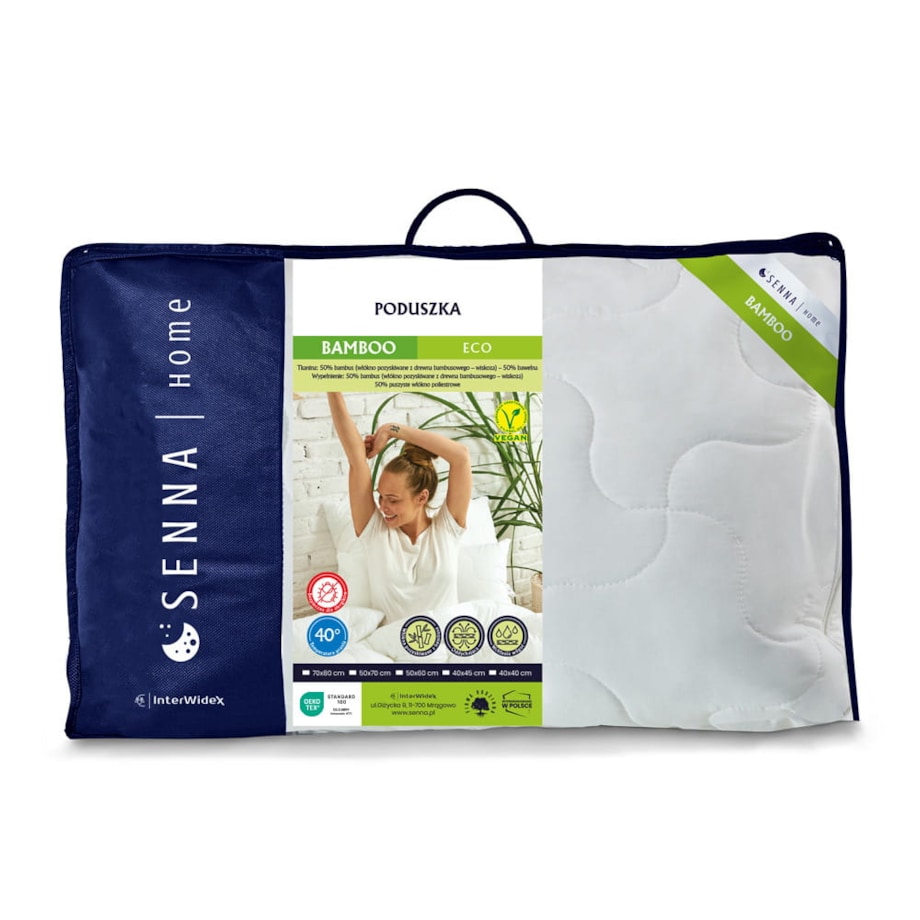 Poduszka 40x60 BAMBOO ECO Senna Home