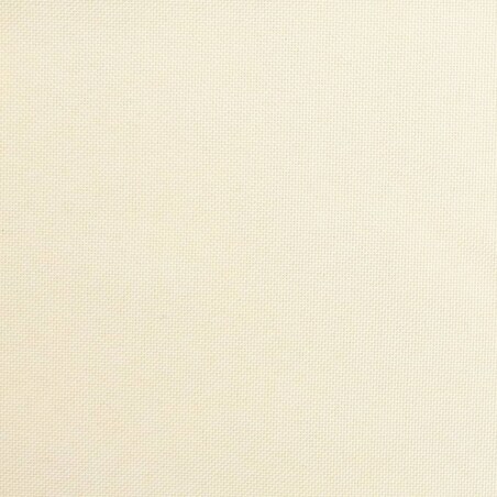 vidaXL Obrotowe krzesło stołowe, kremowe, tapicerowane tkaniną