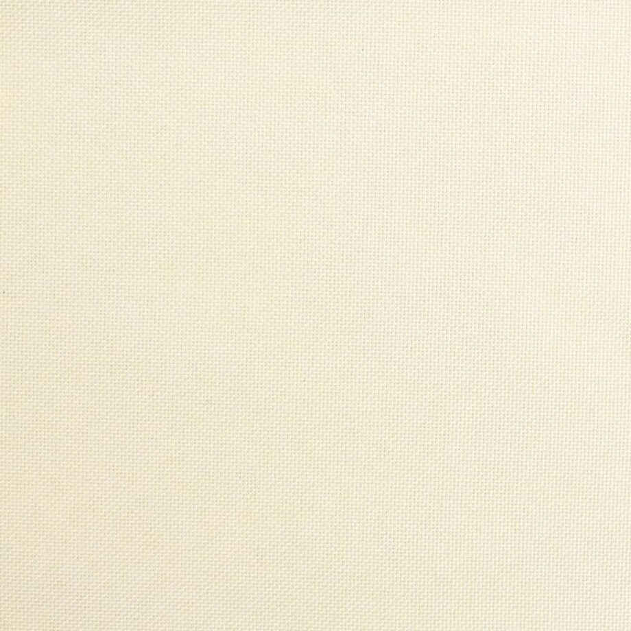 vidaXL Obrotowe krzesło stołowe, kremowe, tapicerowane tkaniną