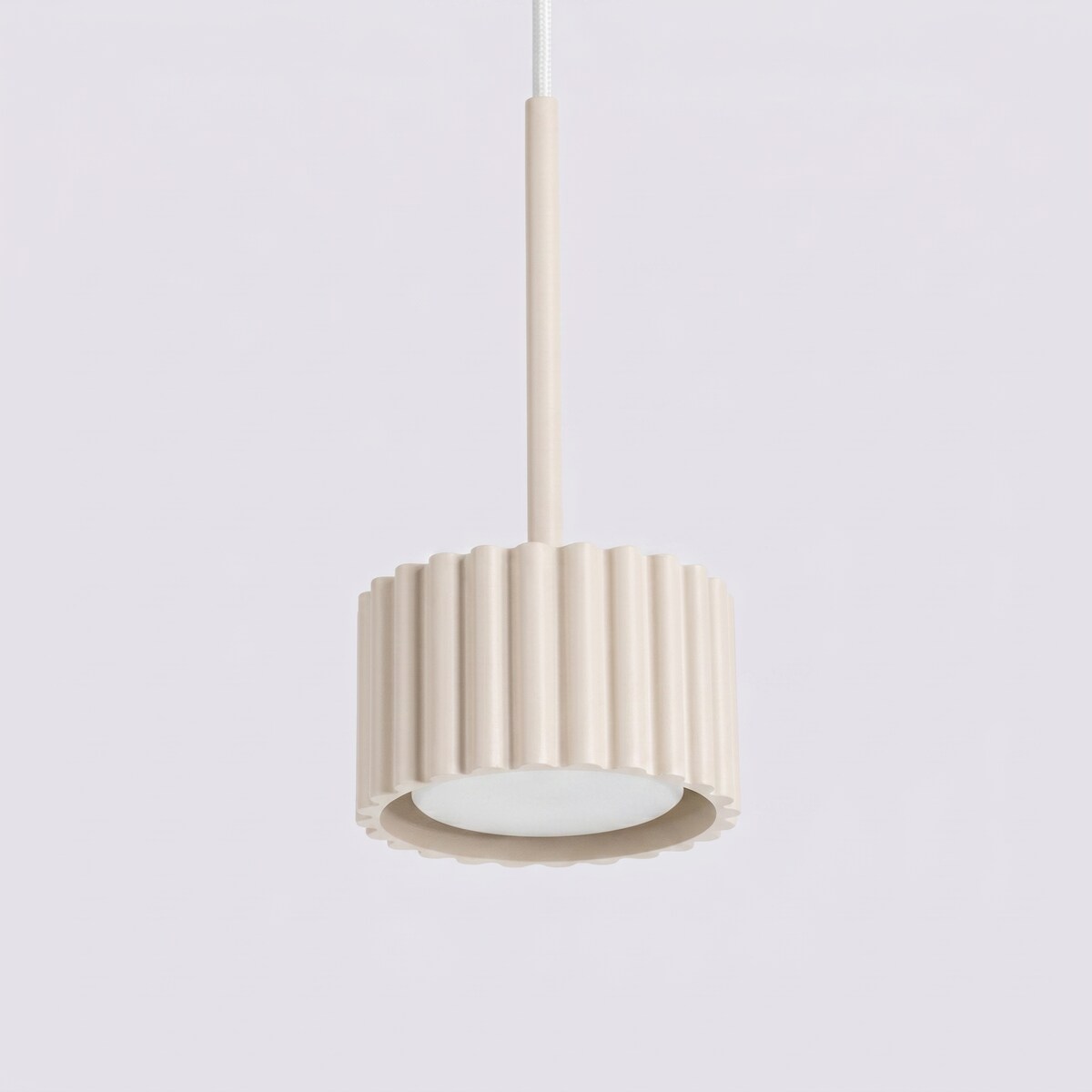 Lampa wisząca AURA 1 beżowa Gx53