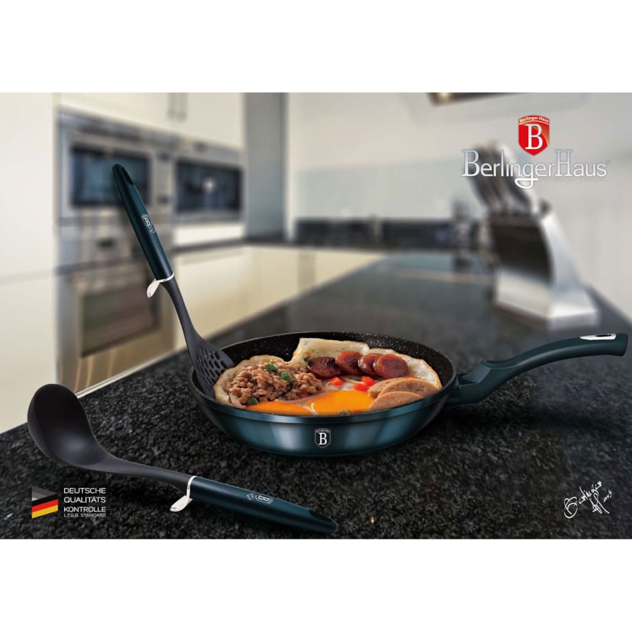 Zestaw 6 przyborów kuchennych w stojaku obrotowym Berlinger Haus BH-6245