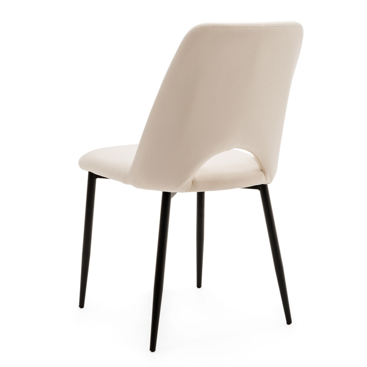 KRZESŁO TAPICEROWANE WELUROWE DO SALONU JADALNI GLAMOUR BEŻOWE ORO