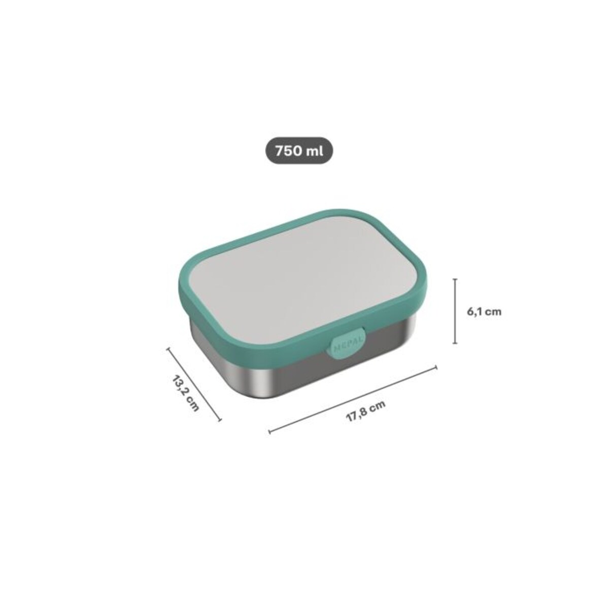 Lunch box stalowy Campus Dino 107490065381