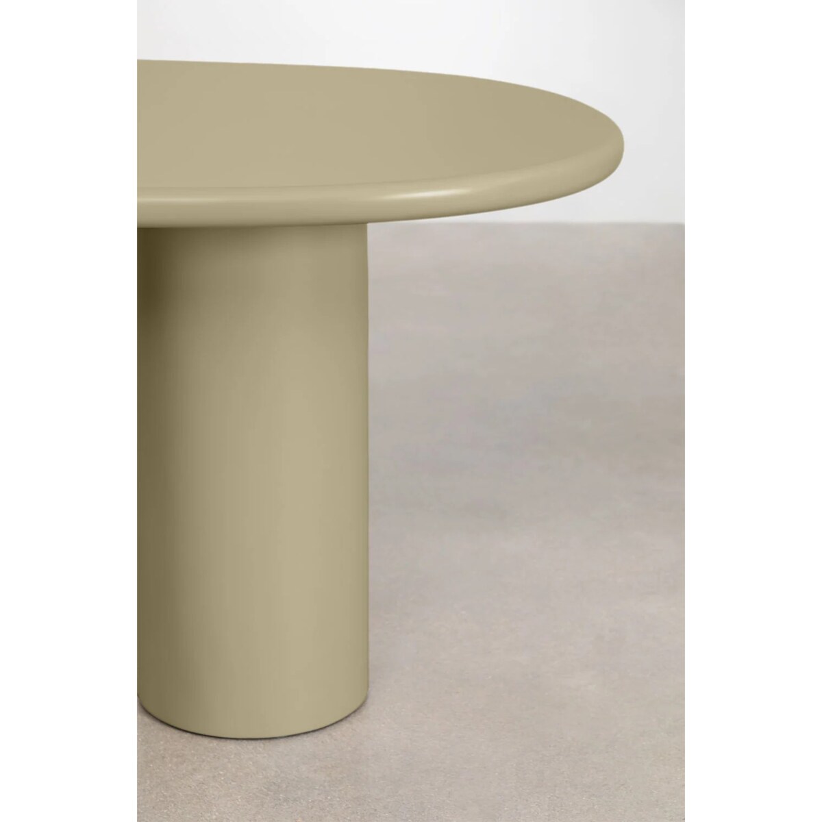 Owalny stół do jadalni szałwiowy 115x220 cm Billie