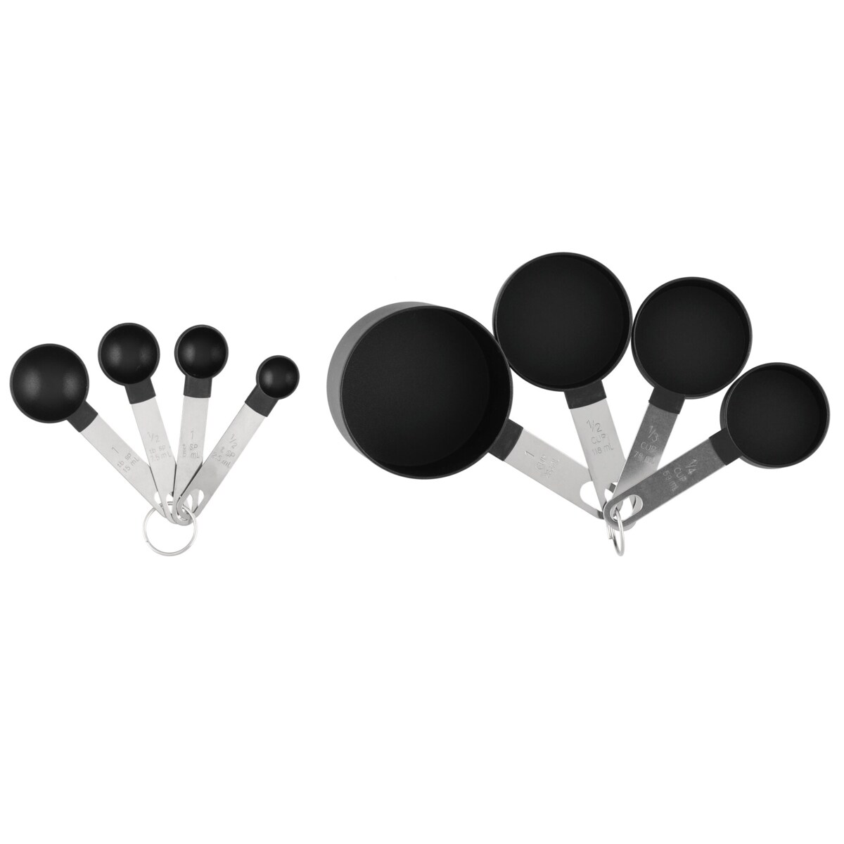 Zestaw miarek kuchennych, 8 elementów