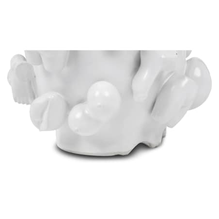 KARE wazon dekoracyjny BODY PARTS 37cm biały