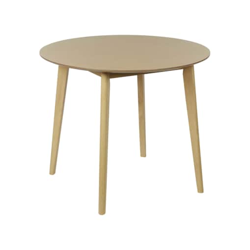Stół do jadalni okrągły ⌀ 90 cm jasne drewno SANDY
