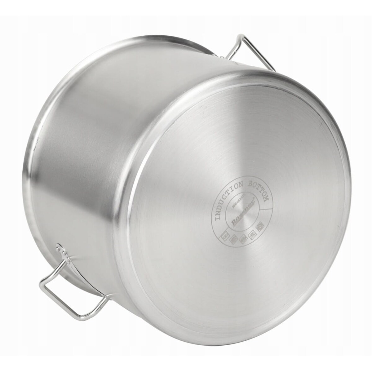 Garnek stalowy ze stali nierdzewnej gastro 58L 50x30 ROSSNER