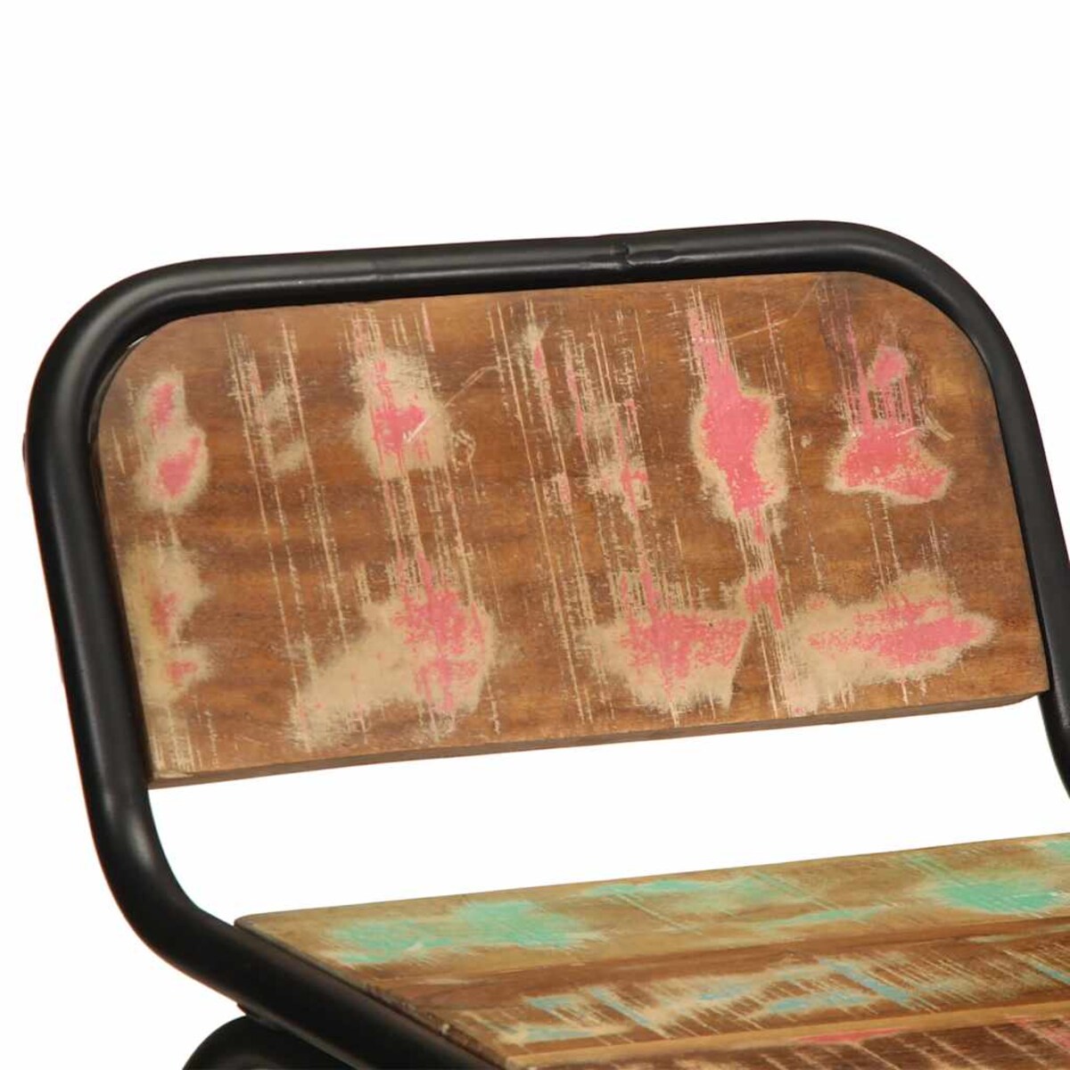 vidaXL Hokery barowe 2 szt. 46x35,5x80 cm Drewno lite odzyskane