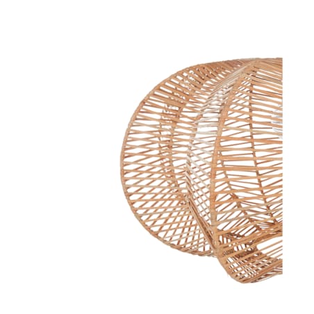 Lampa wisząca rattanowa naturalna KIBI