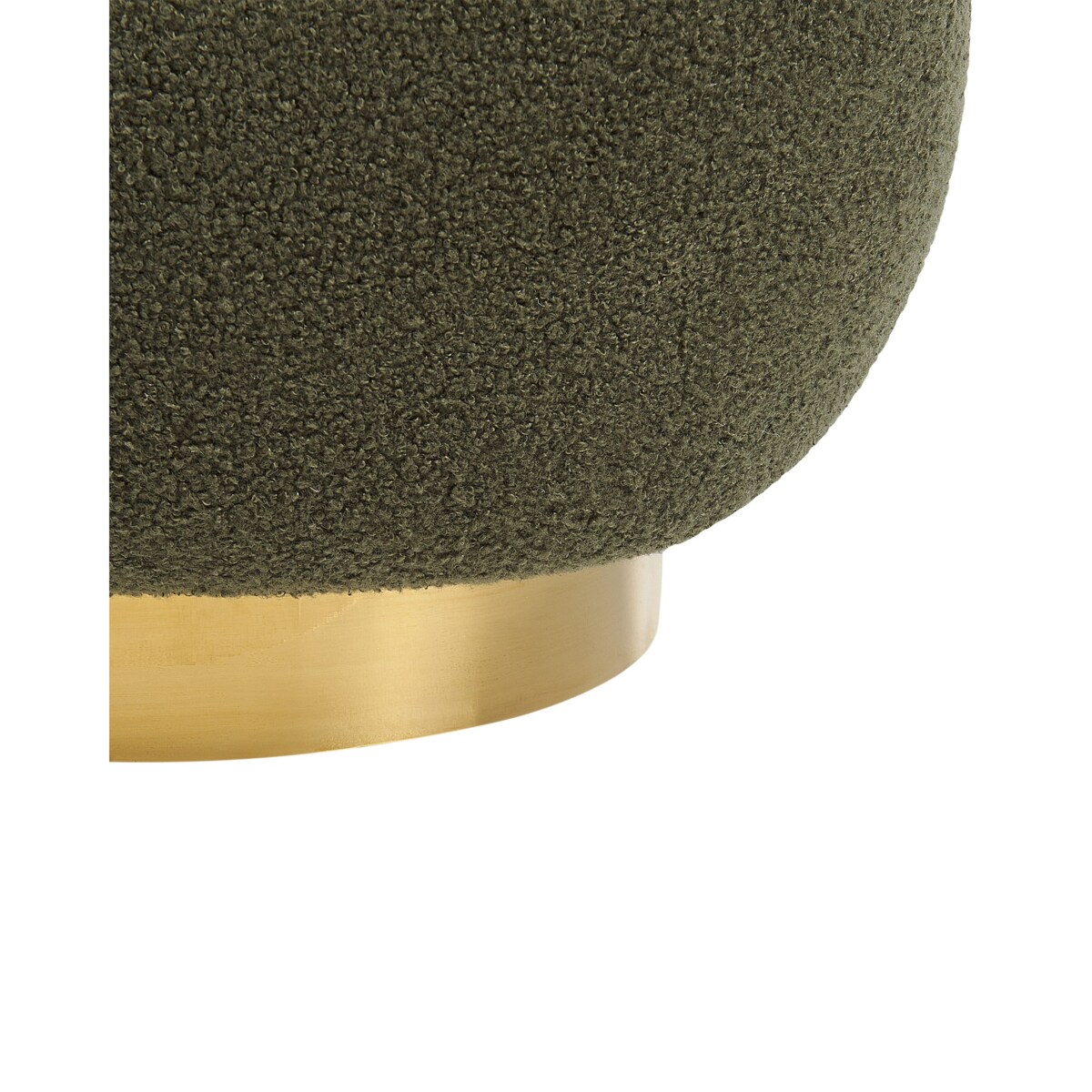 Fotel boucle zielony LOVIISA