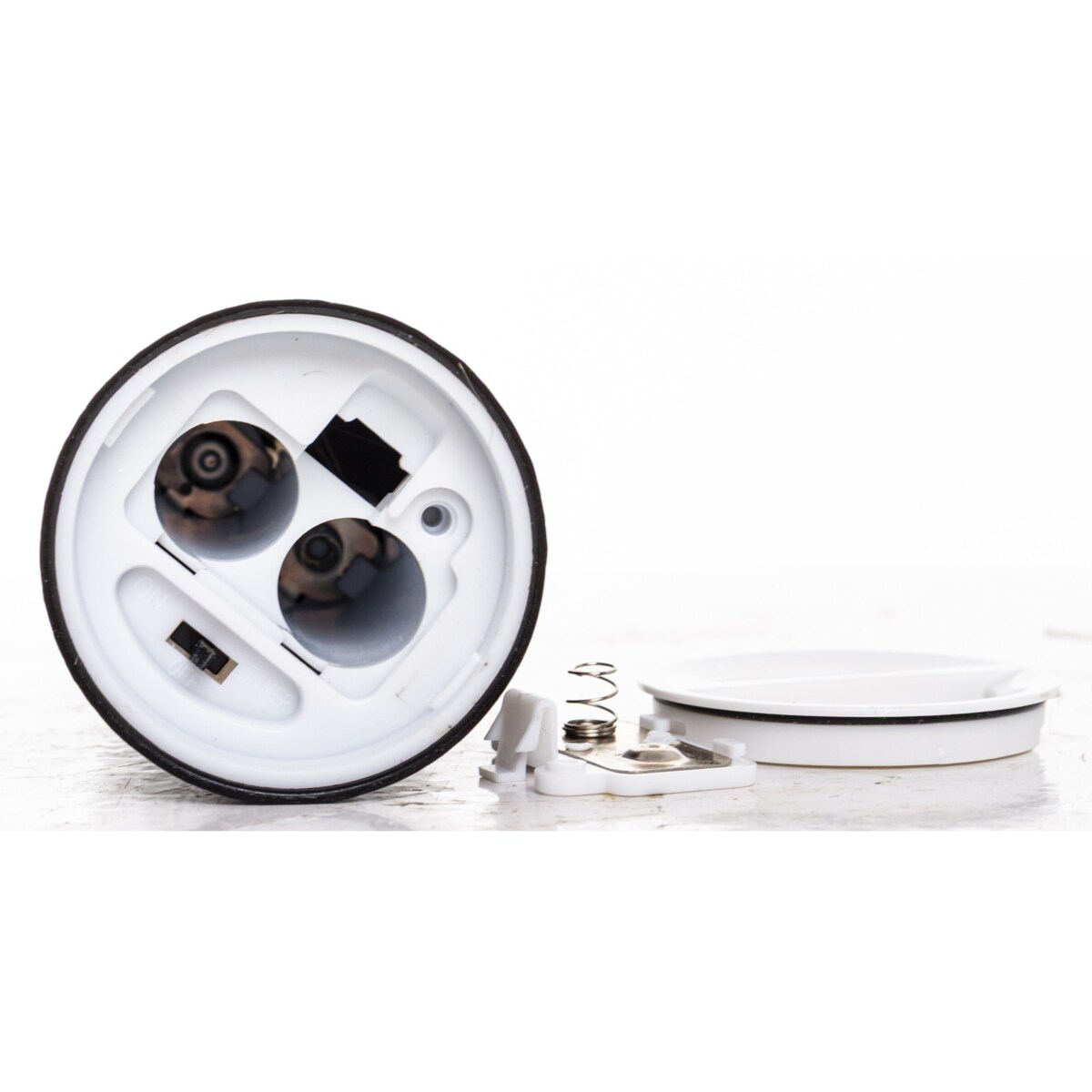 Świeca LED z tworzywa sztucznego Timer 24x5x5 cm MOMBATTI-3 czarna