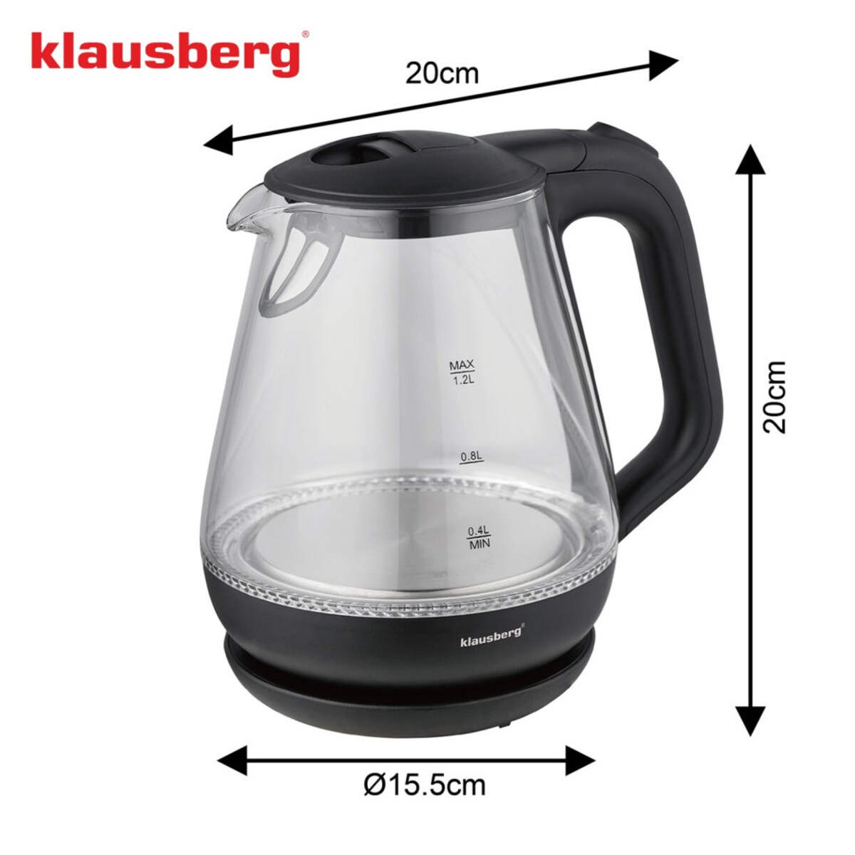 Klausberg czajnik elektryczny 66082