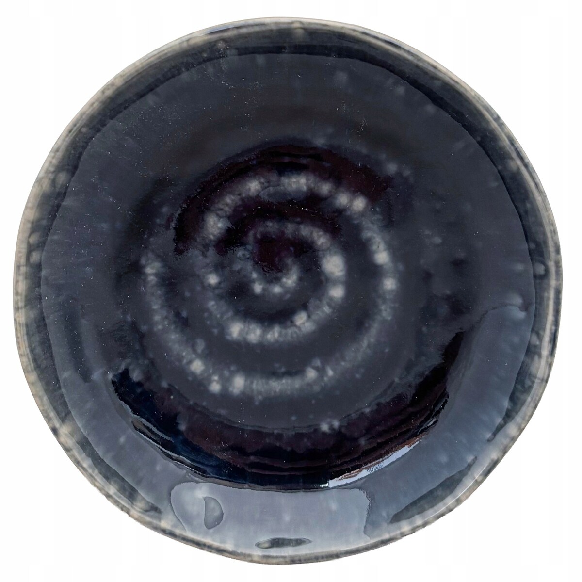 MISKA MISECZKA DIPÓWKA GRANATOWA CERAMICZNA MAŁA NA SOS SOJOWY DIPY 12cm