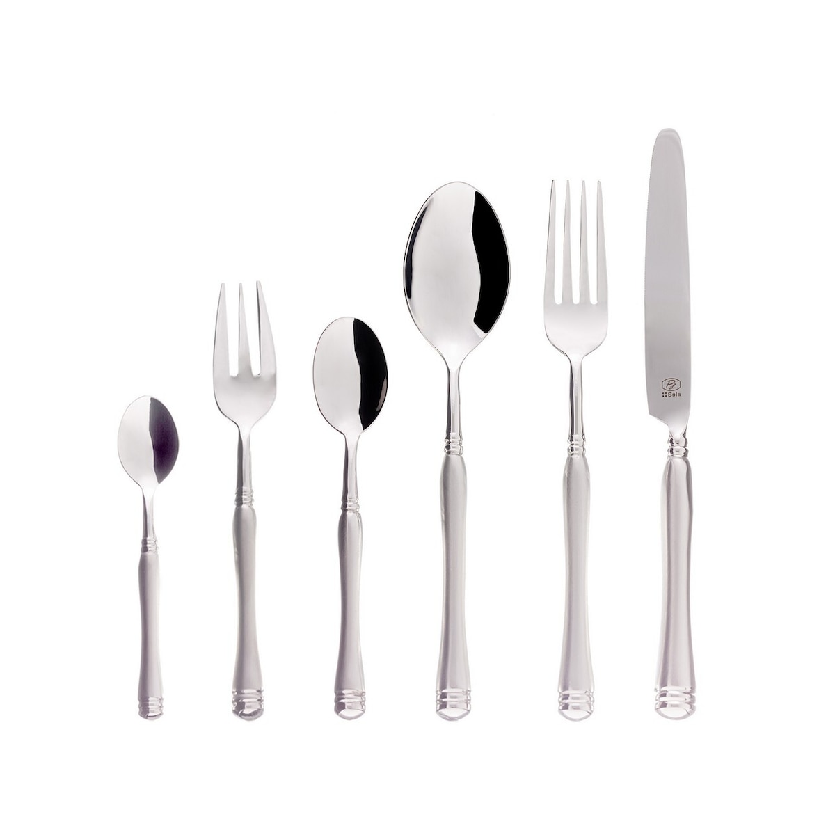 Sztućce Cuba komplet dla 6 osób 36 części, 44 x 33 x 6 cm