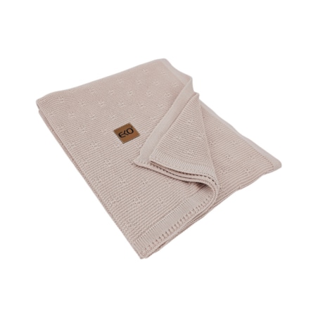 Kocyk bambusowy PUDROWY RÓŻ