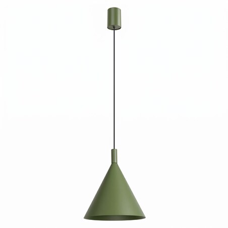 Lampa wisząca NOX 25 zielona oliwka