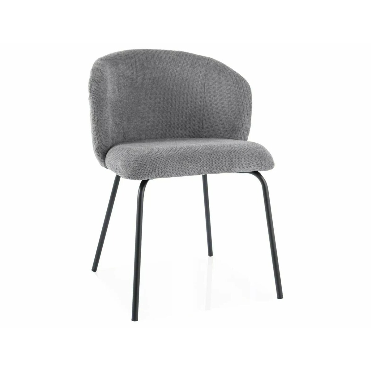 Krzesło tapicerowane KEVIN VARDO szare