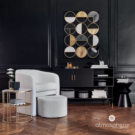 Stolik kawowy TOTEM, czarny