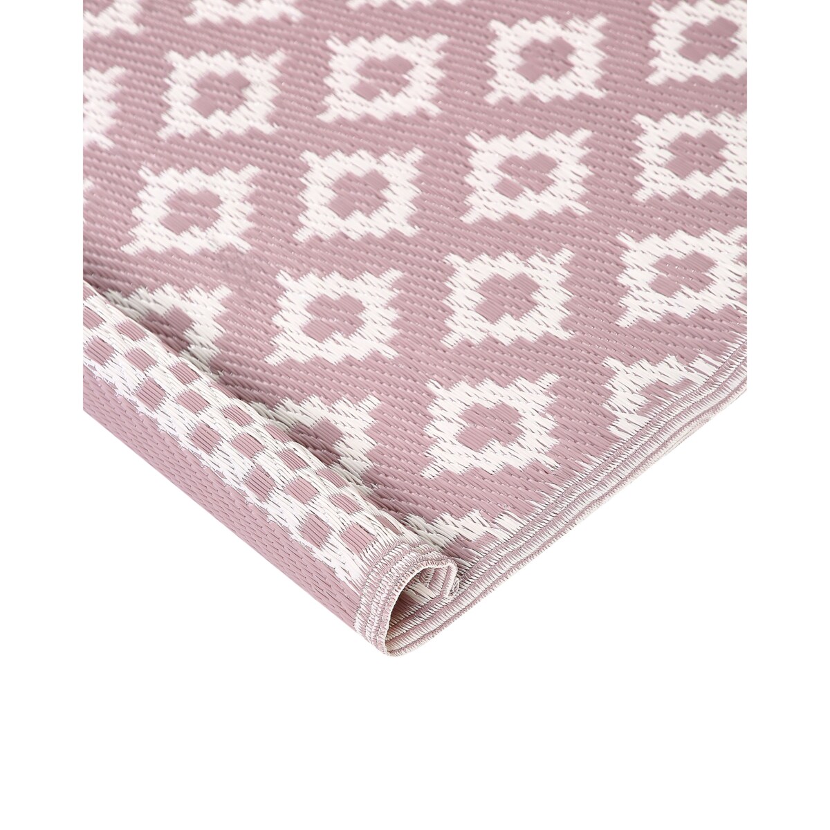 Dywan zewnętrzny 120 x 180 cm różowy THANE