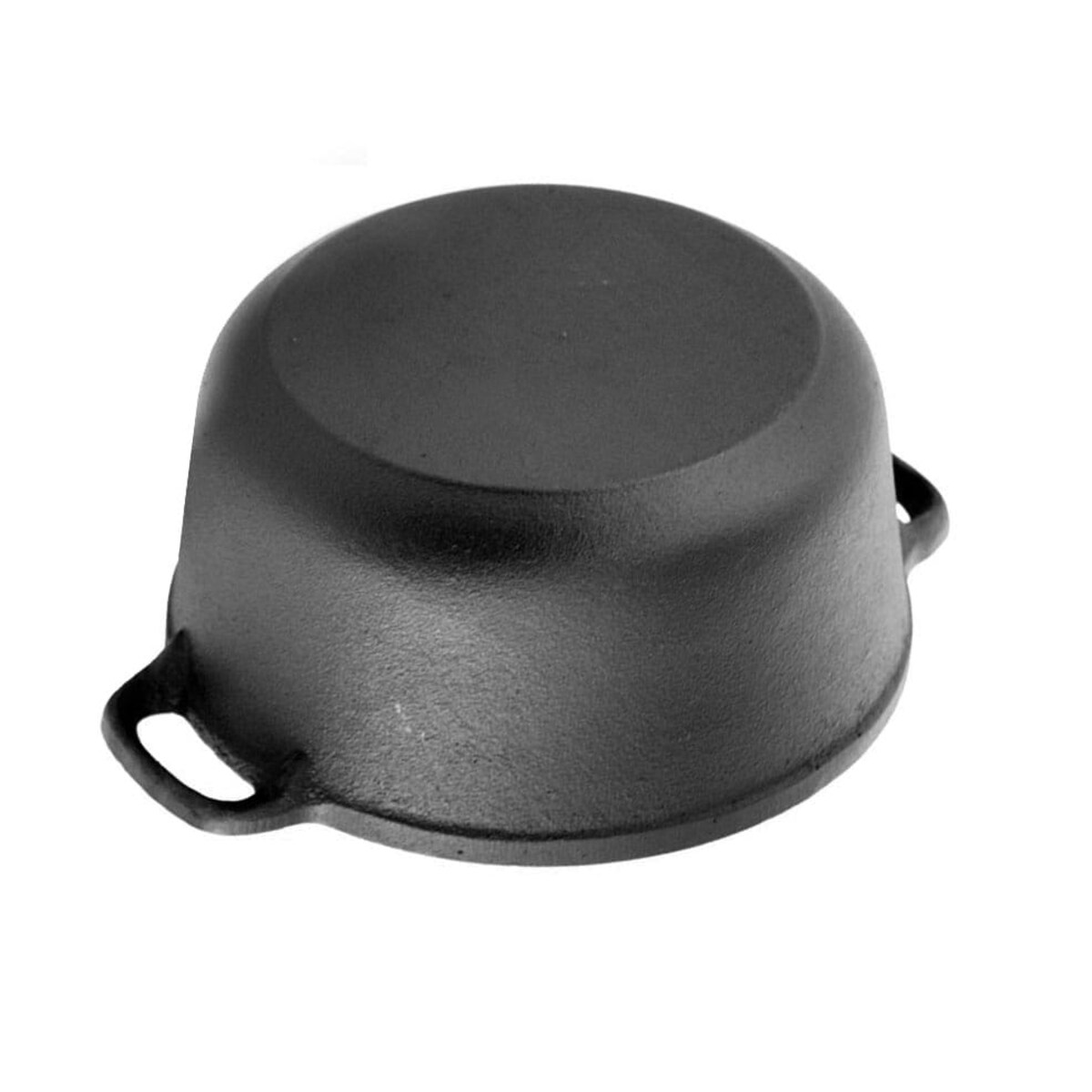 Garnek żeliwny na indukcję czarny 22cm 2.4L KINGHOFF