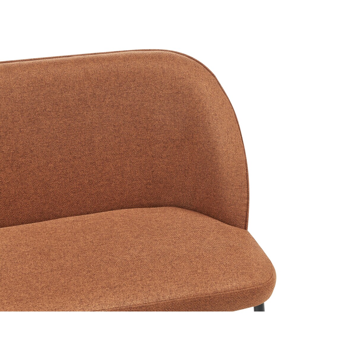 Ławka tapicerowana 2-osobowa brązowa OSBY