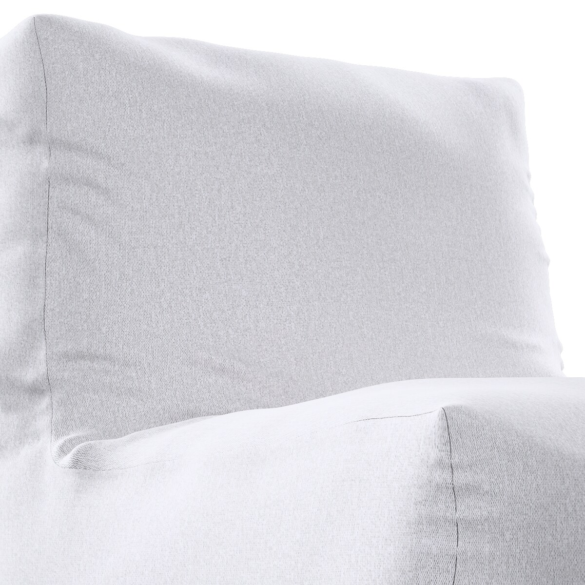 Pufa - fotel, szary melanż, 67 x 31 x 75 cm, Amsterdam