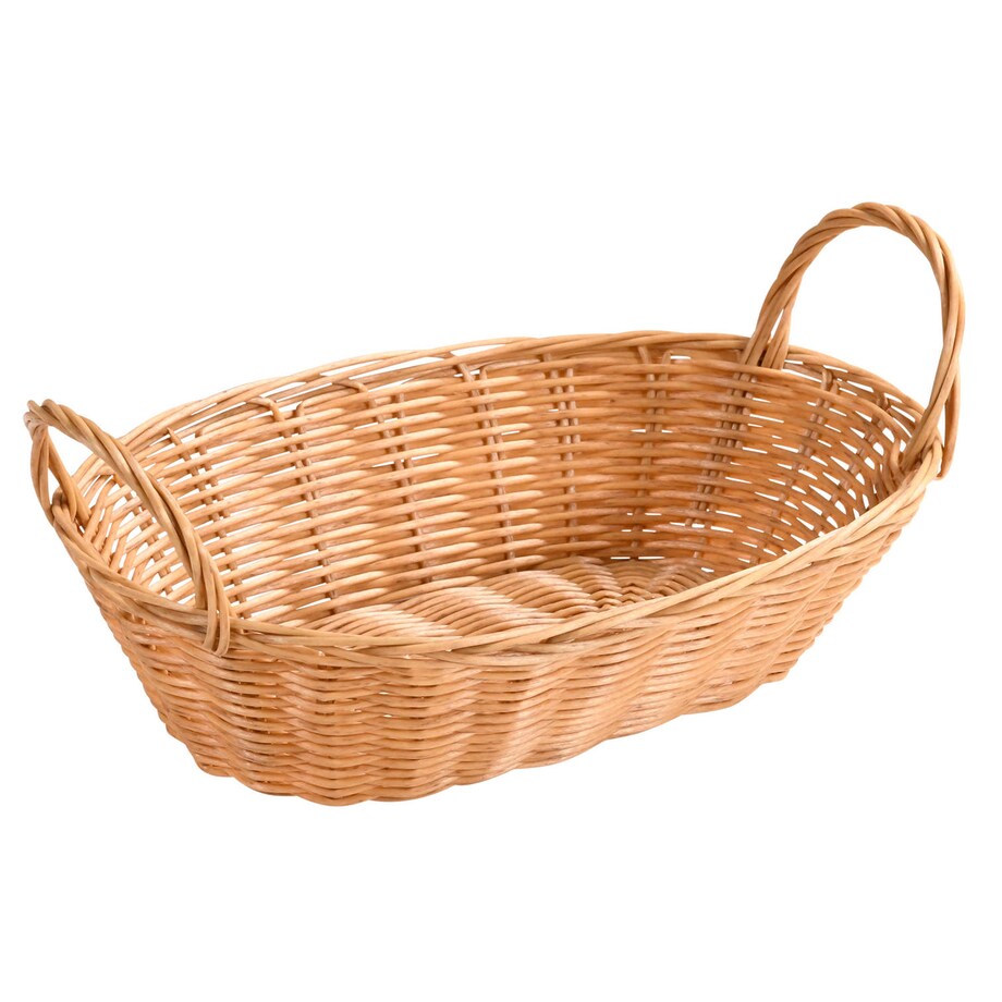 Kosz na pieczywo, owoce, pleciony z uchwytami, 29 x 18 cm, Kesper