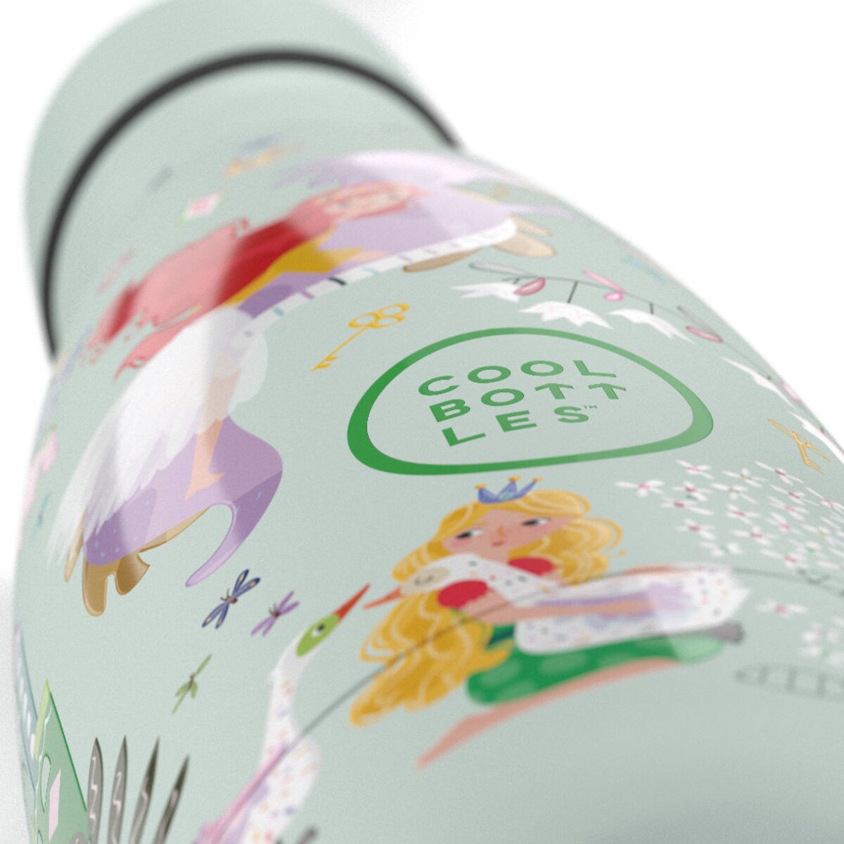 Cool Bottles Butelka termiczna Kids 350 ml Triple cool Princess Kingdom