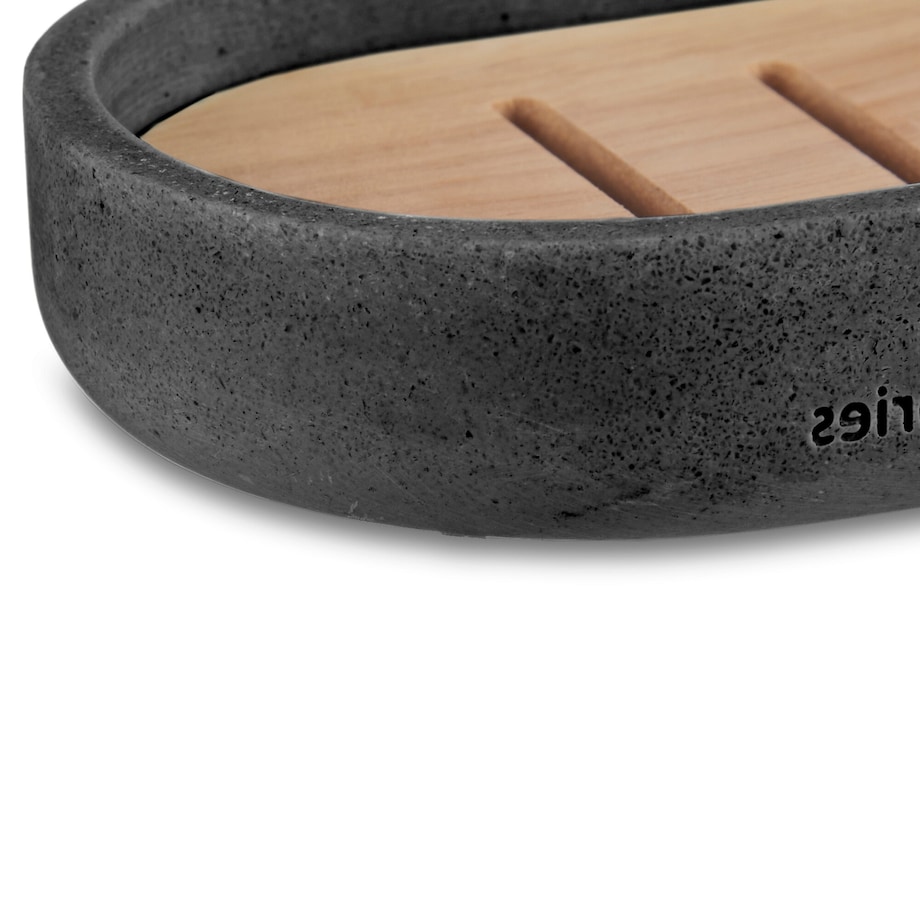 Mydelniczka ZENNY z bambusowym ociekaczem