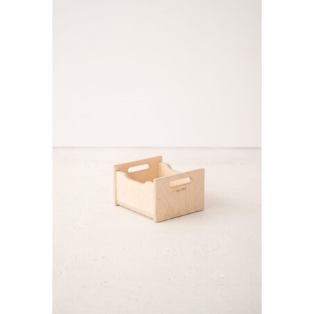 Mały BOX drewniana skrzynka na zabawki i inne cuda