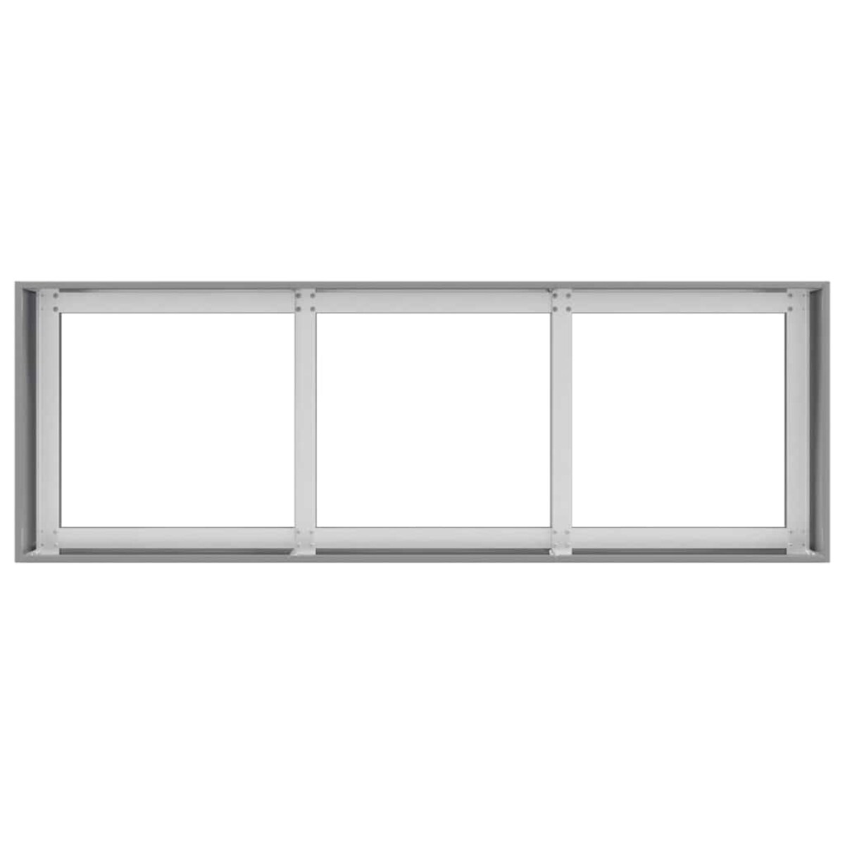 vidaXL Doniczka 120x40x40 cm Stal ocynkowana