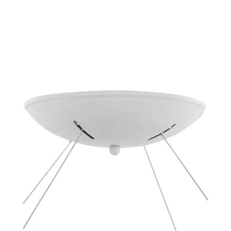 Lampa wisząca LED metalowa biała LENYA