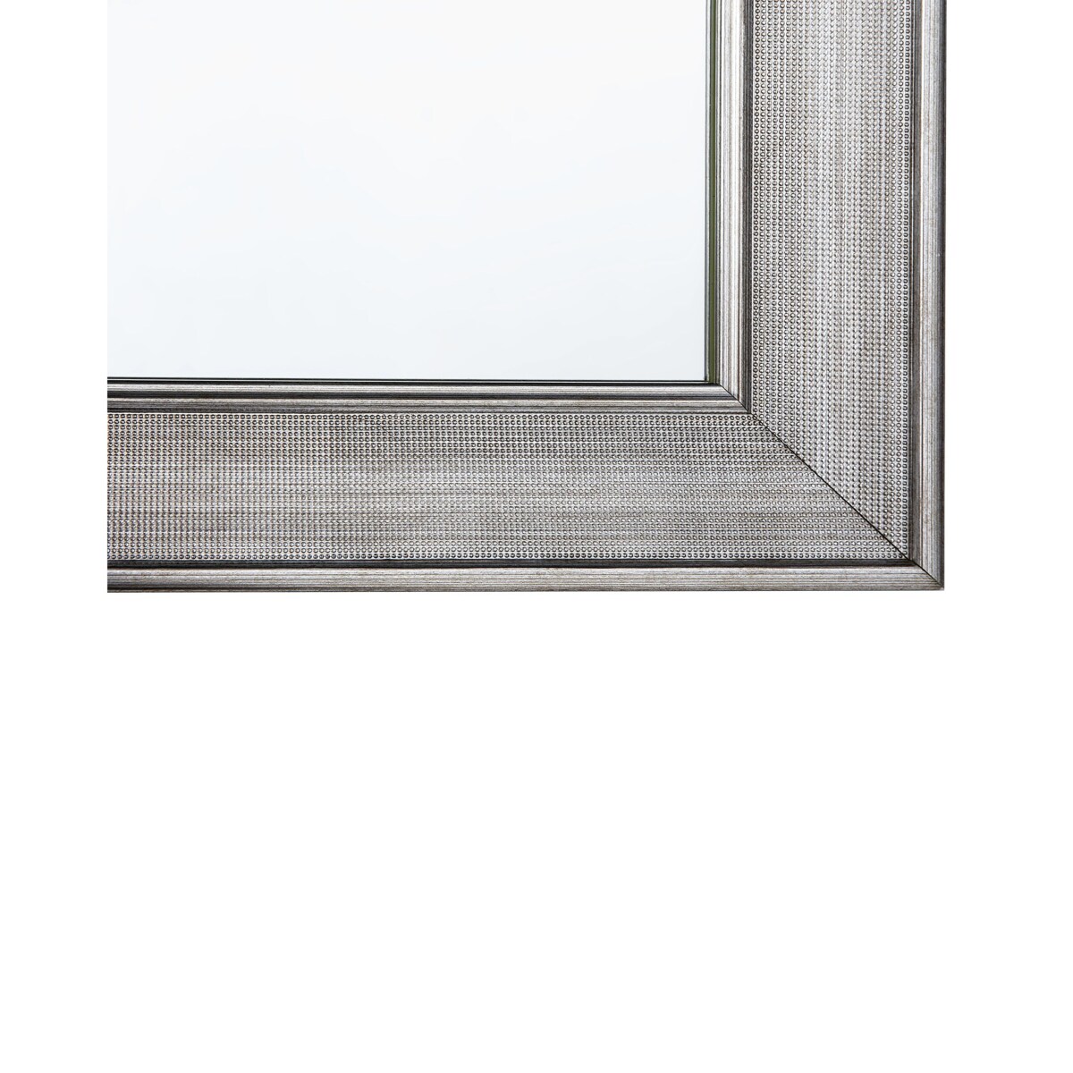 Lustro ścienne 50 x 130 cm srebrne BUBRY