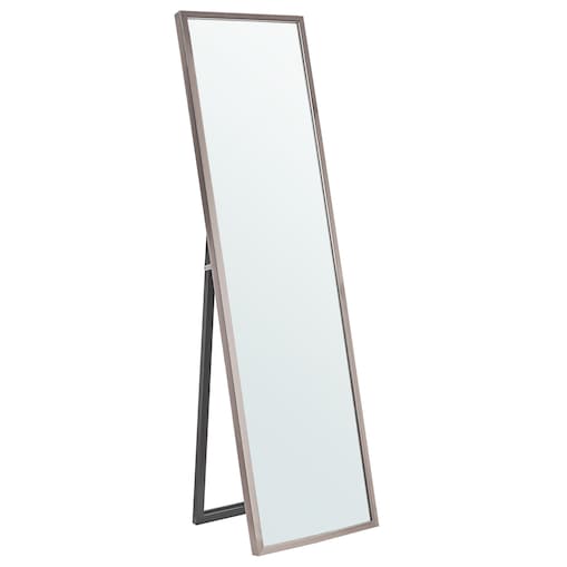 Lustro stojące TORCY 140 cm Srebrny