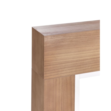 Portal kominkowy BOYANUP Jasnobrązowy