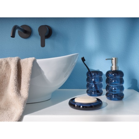 Kleine Wolke Verro Dozownik do mydła szkło granatowy