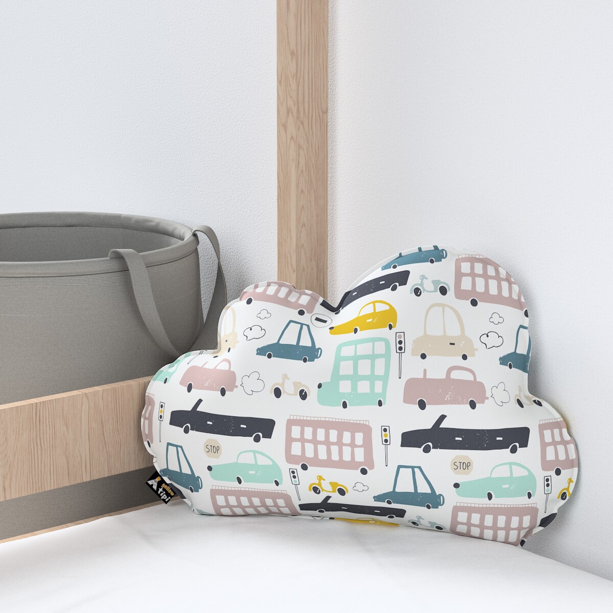 Poduszka Soft Cloud, kolorowy, 55x15x35cm, Magic Collection