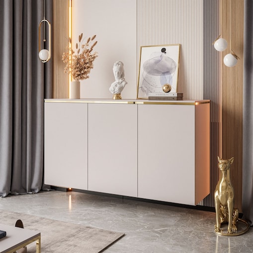Komoda wisząca AURORA 3D Kaszmir 140 cm