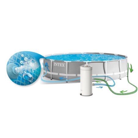 Basen ogrodowy stelażowy 457x107 Intex 26724