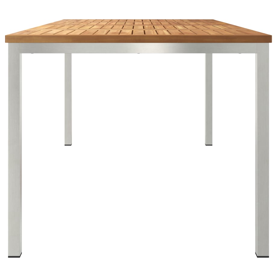 vidaXL Stół na zewnątrz 180x90x75 cm z litego drewna tekowego